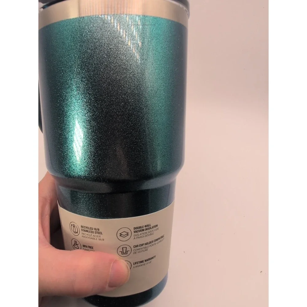 new Stanley cup The Quencher ProTour Flip Straw Tumbler 20 oz ponderosa shimmer - Picture 9 of 9